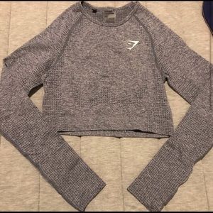 Gymshark vital seamless long crop LIKE NEW